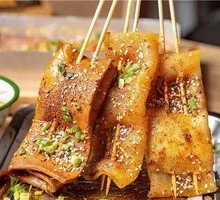 Juicy Taro Skin Skewers