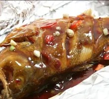 Grilled Sea Bass in Foil