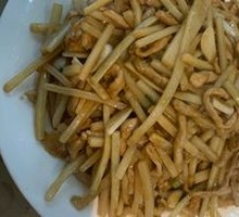 Bamboo Shoots Stir-Fried with Pork Strips