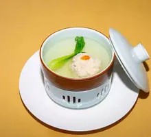 Steamed Crab Roe Lion's Head