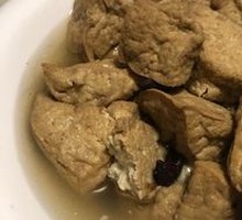 Braised Tofu in Brown Sauce