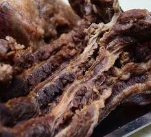 Vacuum-packed donkey meat