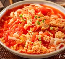 Tomato and Egg Noodle Soup