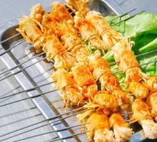 Tofu Skin Rolls with Enoki Mushrooms