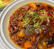 Spicy Duck Blood Hot Pot