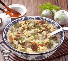 Century Egg and Pork Porridge