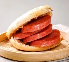 Braised flatbread with sausage