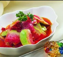 Tossed Radish Peel Salad