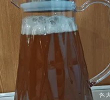 Homemade Plum Syrup Drink