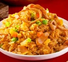 Duck Intestine Fried Rice