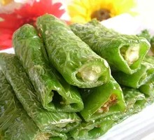 Crispy Pepper Skewers