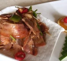 Cold-mixed pig's head meat