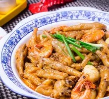 Chicken Feet and Shrimp Stew