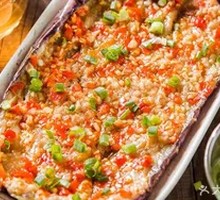 Grilled Garlic Eggplant