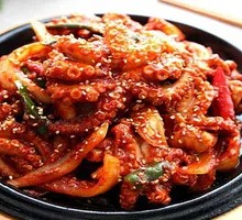 Spicy Squid Stir-Fry
