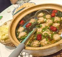 Handcrafted Black Pork Meatballs with Seasonal Vegetables