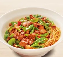 Spicy Pork Stir-Fry Noodles