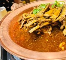 Lamb Ribs with Scorpion Hot Pot