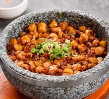 Spicy Stir-Fried Sea Mushroom Rice