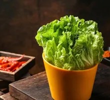 Puffed Tofu with Lettuce