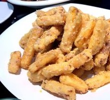 Egg Yolk Baked Pumpkin