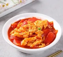 Scrambled Eggs with Tomatoes