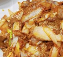 Scallion Stir-Fried Lamb