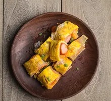 Double Egg Double Sausage Grilled Noodle