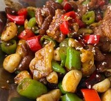 Spicy Pork Intestines Stir-fry