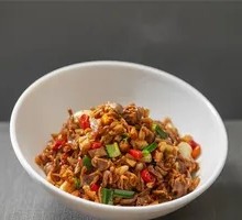 Stir-fried Chicken Gizzards with Pickled Mustard Greens