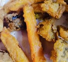 Fried Sweet Potato Chips