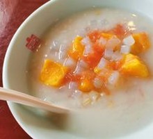 Golden Mango Ice Porridge