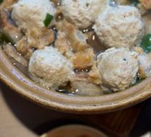 Crispy Pork Meatballs Combo