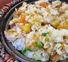 Spicy Pork Belly with Potatoes Rice