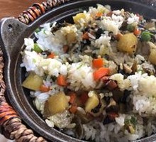 Sour Cabbage and Potato Rice