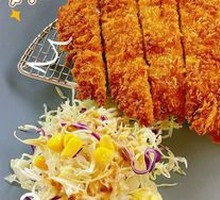 Fried Garlic Pork Cutlet