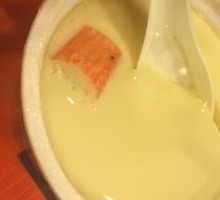 Steamed egg custard