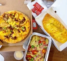 Teriyaki Beef and Potato Pizza