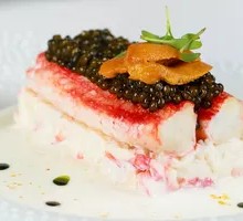 Imperial Crab Legs with Caviar and Sea Urchin