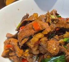 Pork Liver Stir-fried with Pork