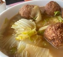 Four Joy Meatballs Stewed with Chinese Cabbage