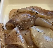 Fresh Squid Slices