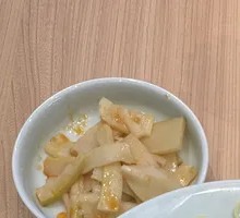 Mussel and Bamboo Shoot Crunch