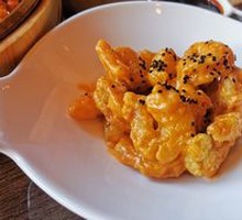 Sesame Long Island Shrimp Balls