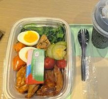 Grilled Chicken Leg with Roasted Veggies & Grain Bowl