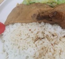 Braised Chicken Leg Rice