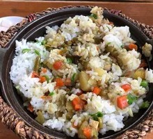 Sour Cabbage and Potato Rice