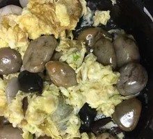 Stone-fried柴 Eggs