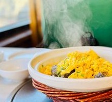 Clay Stone-Grilled Free-Range Eggs