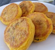 Bok Choy Filled Pancake